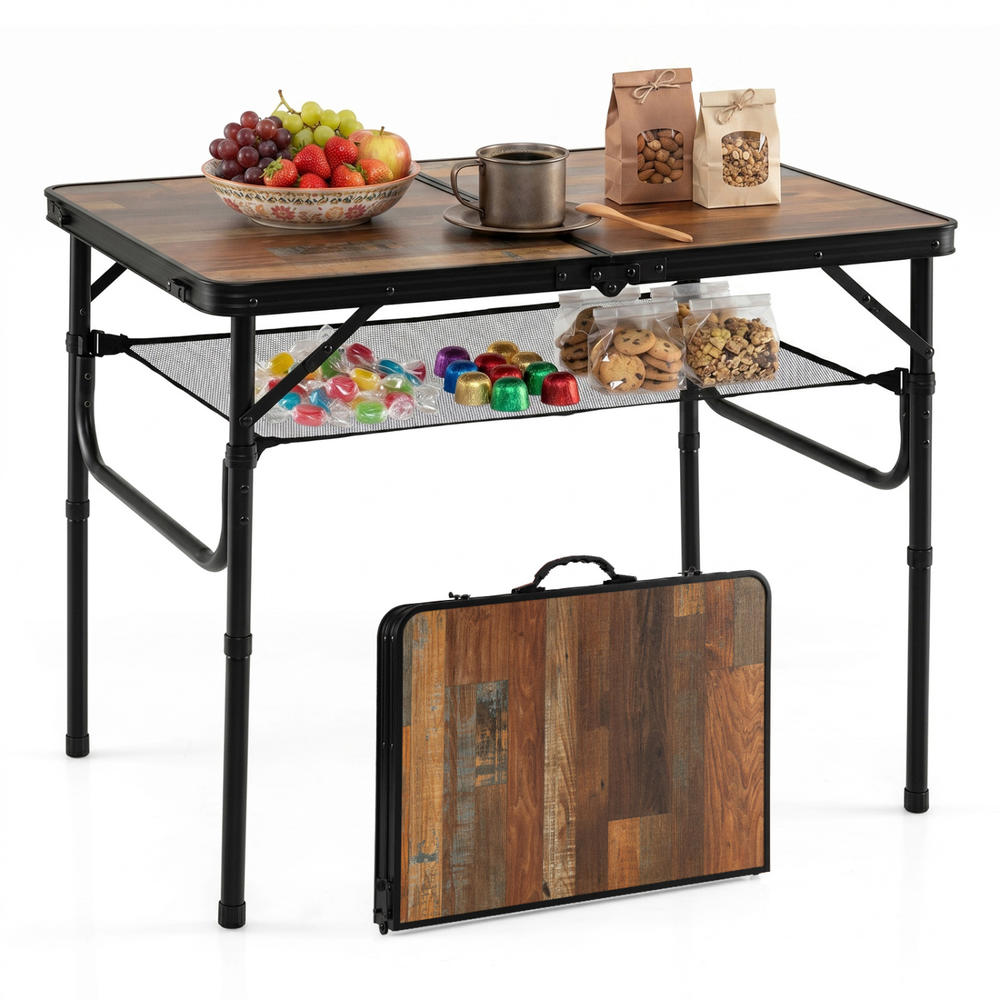 Camp Table Folding - Mesa de camping dobrável, mesa de