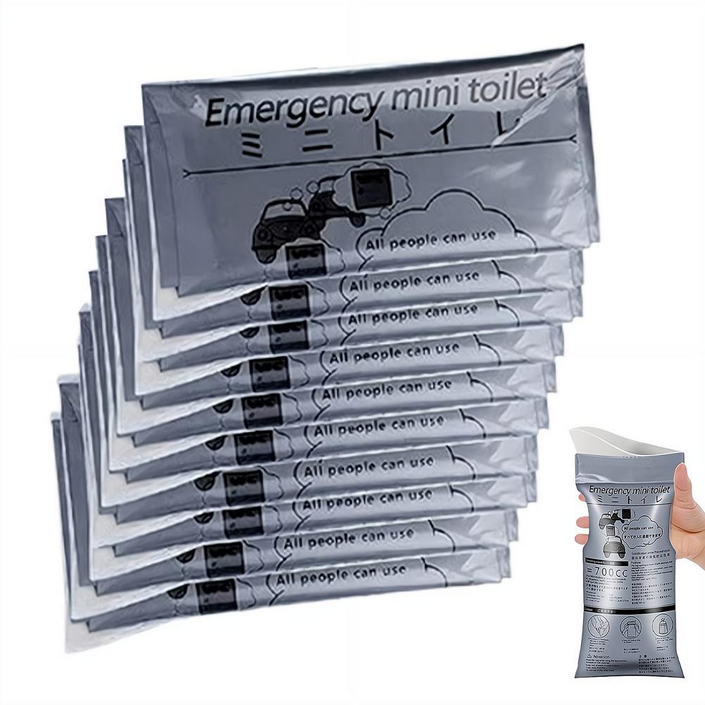 Bivvy Bag Emergency - Kit com 10 Sacos de Urina