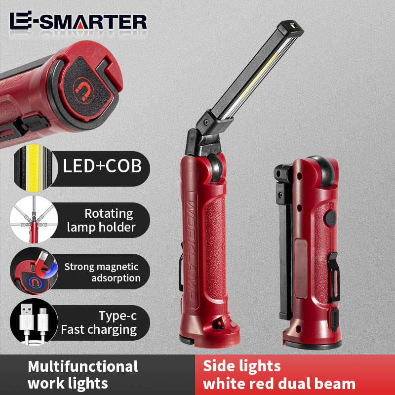 Outdoor Camping Decor - Cob led luz de trabalho recarregável
