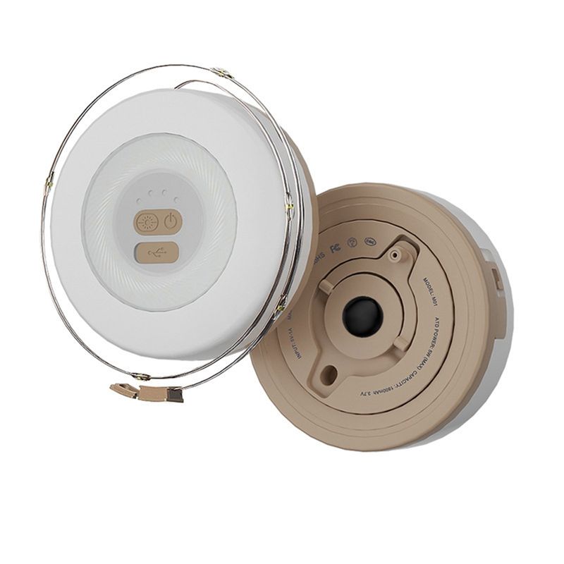 Outdoor Camping Lights String - Lanterna de Camping A36T-2-em-1 com 5