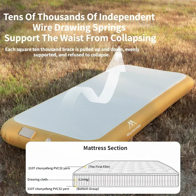 Inflatable Mattress - Colchão Inflável Automático para 2 Pessoas