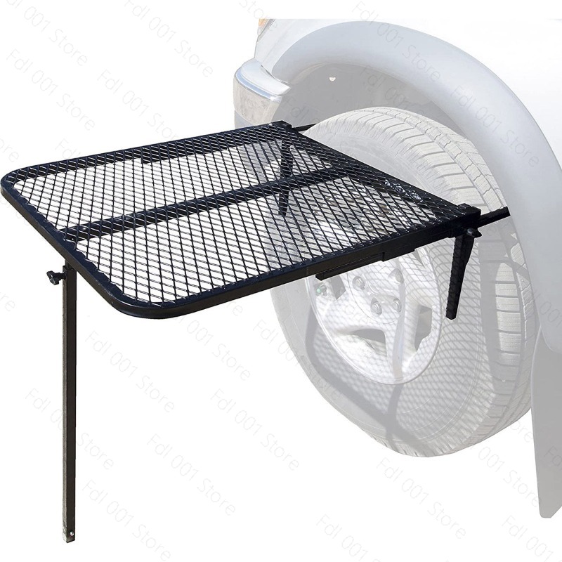 Outdoor Camping Grill - Churrasqueira Portátil para Camping, Mesa de