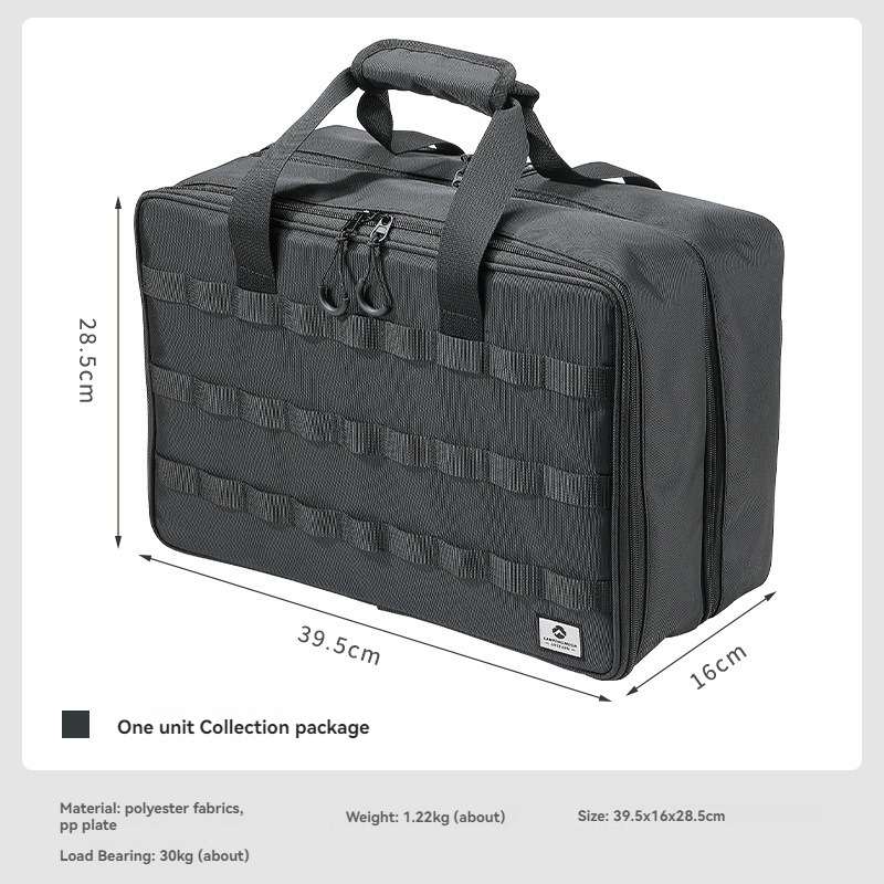 Outdoor Camping Table With Storage - Bolsa de Armazenamento de Grande Capacidade