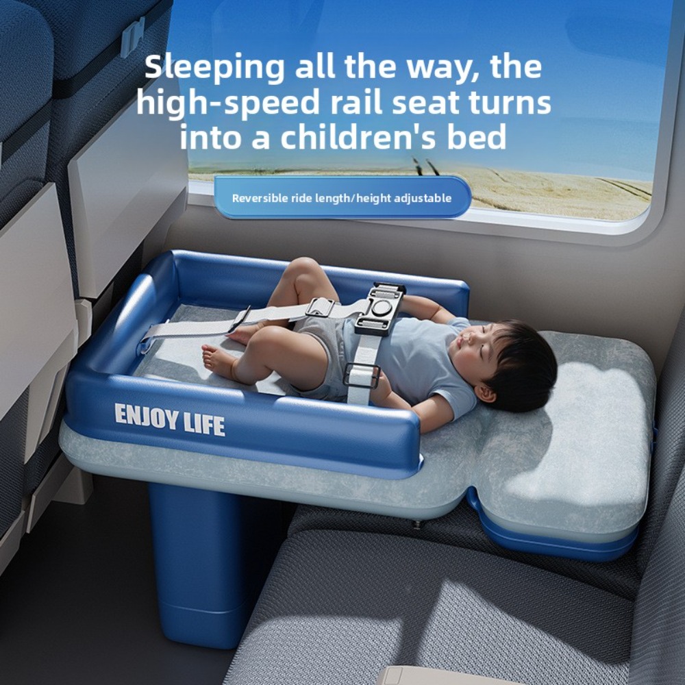 Inflatable Mattress - Cama de avião inflável para crianças