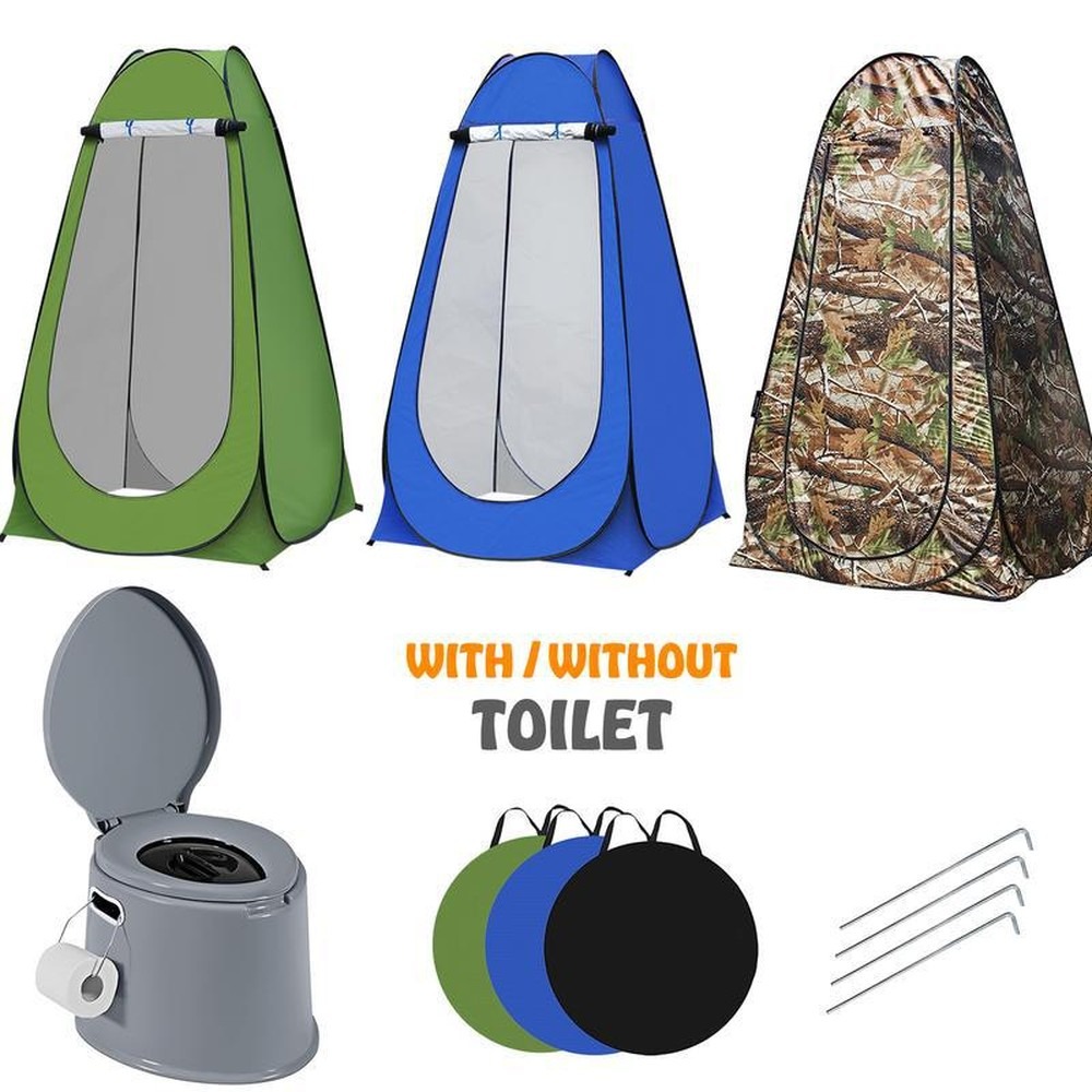 Outdoor Camping Toilet Tent - Tenda de Privacidade Portátil para Acampamento,