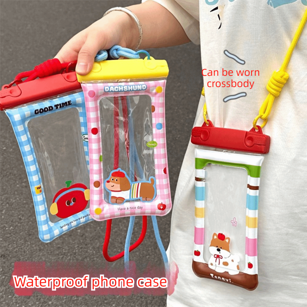 Dry Bag Waterproof - Bolsa Transparente Impermeável para Celular em