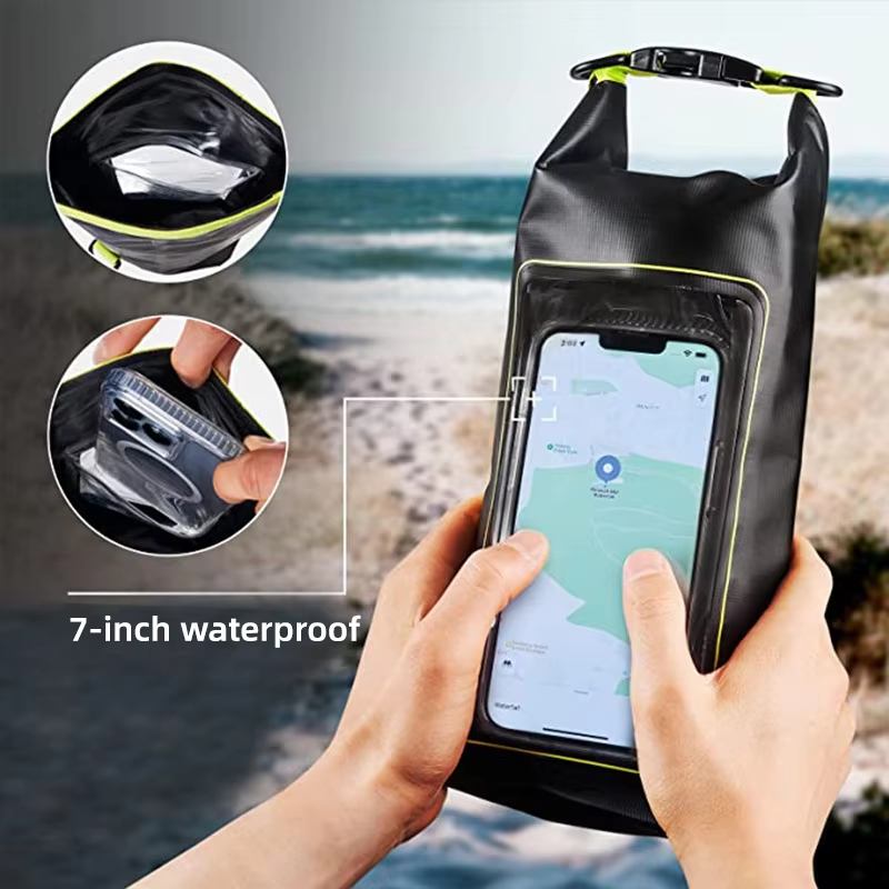 Dry Bag Waterproof - Bolsa Impermeável Móvel de PVC 2L