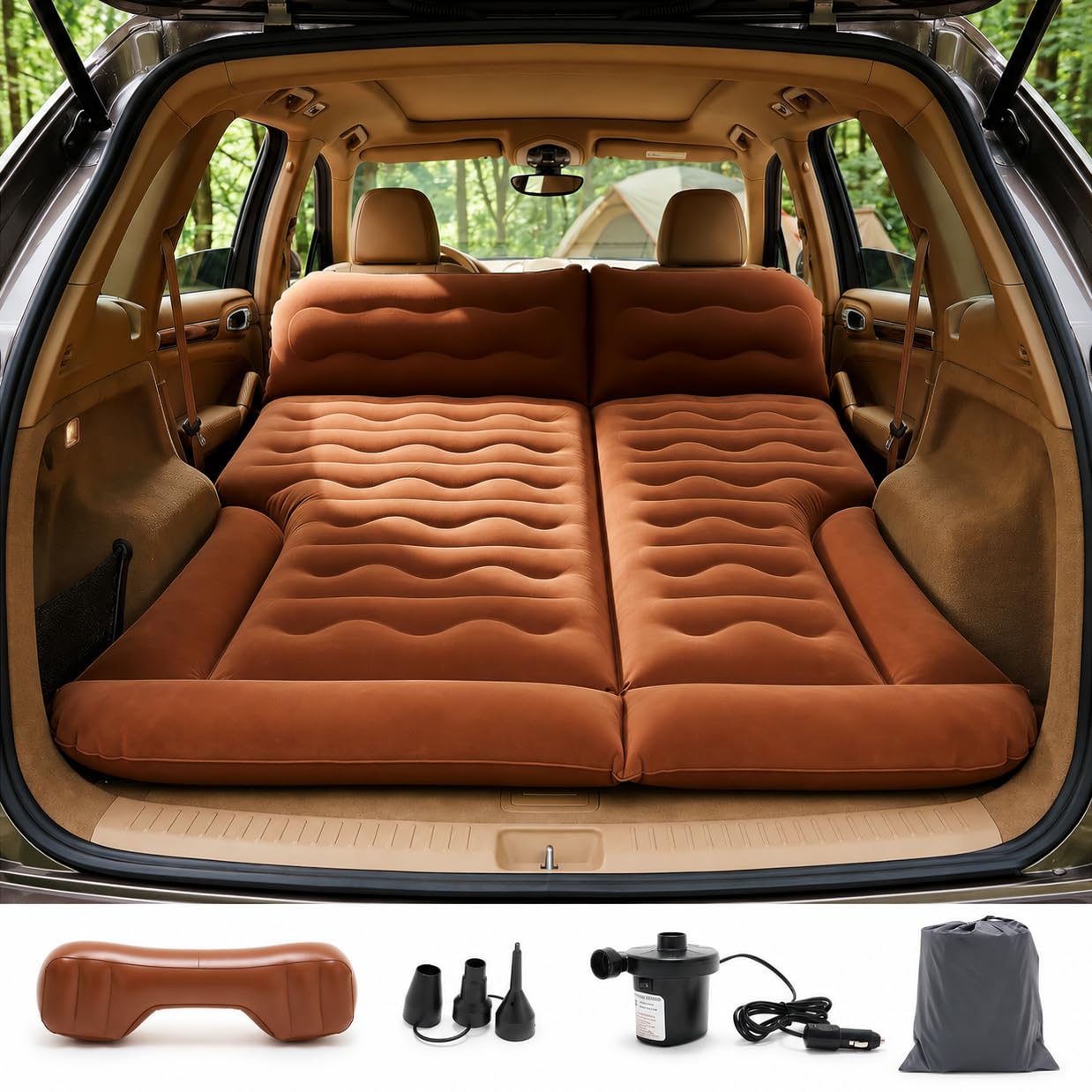 Inflatable Mattress - Colchão de Ar para SUV, Cama
