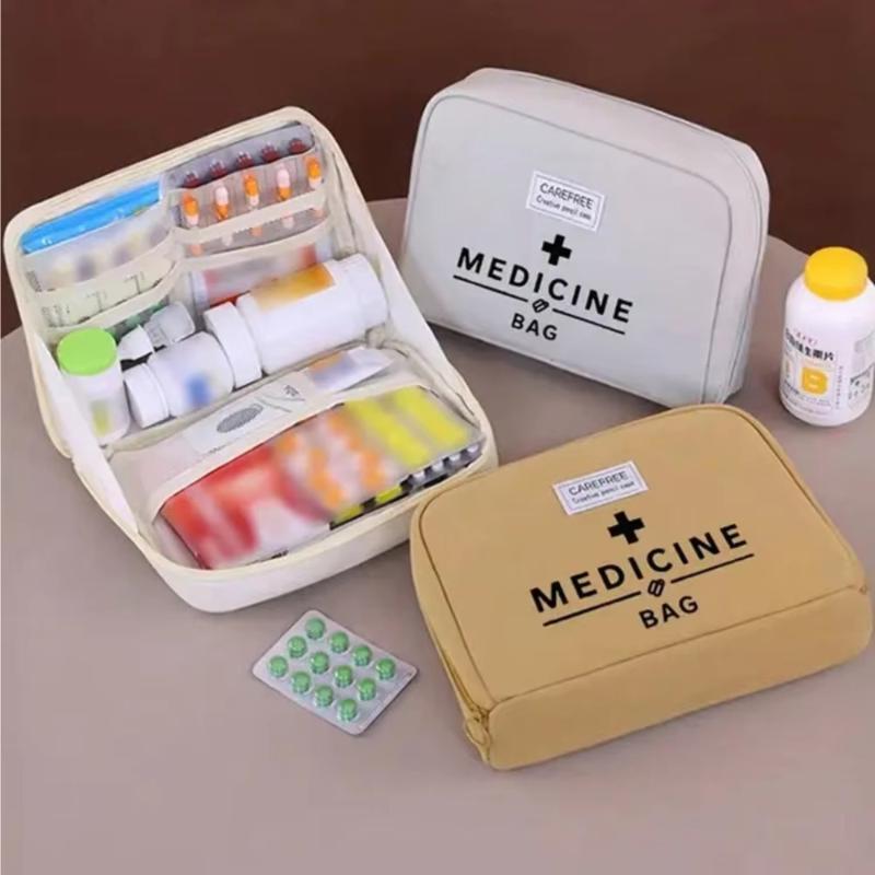 First Aid Kit Camping - Kit de Primeiros Socorros Portátil e