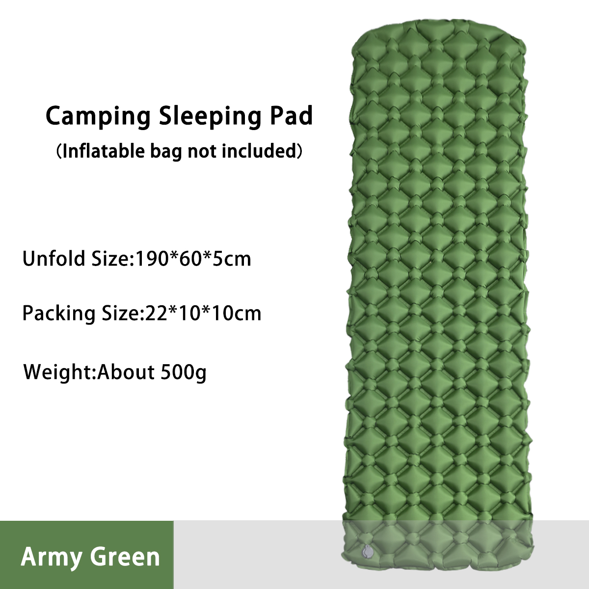 Bed Outdoor Camping - Colchão Inflável para Camping em Tenda,