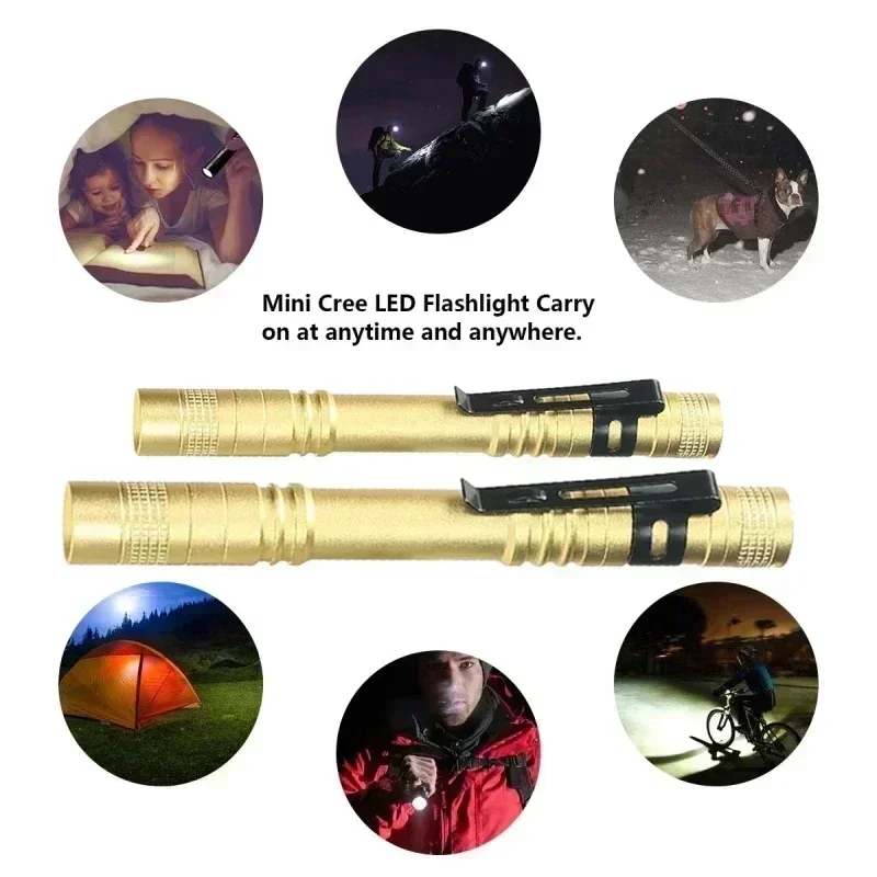 Mini portátil led caneta luz c - Outdoor Camping Decor avaliação e preço
