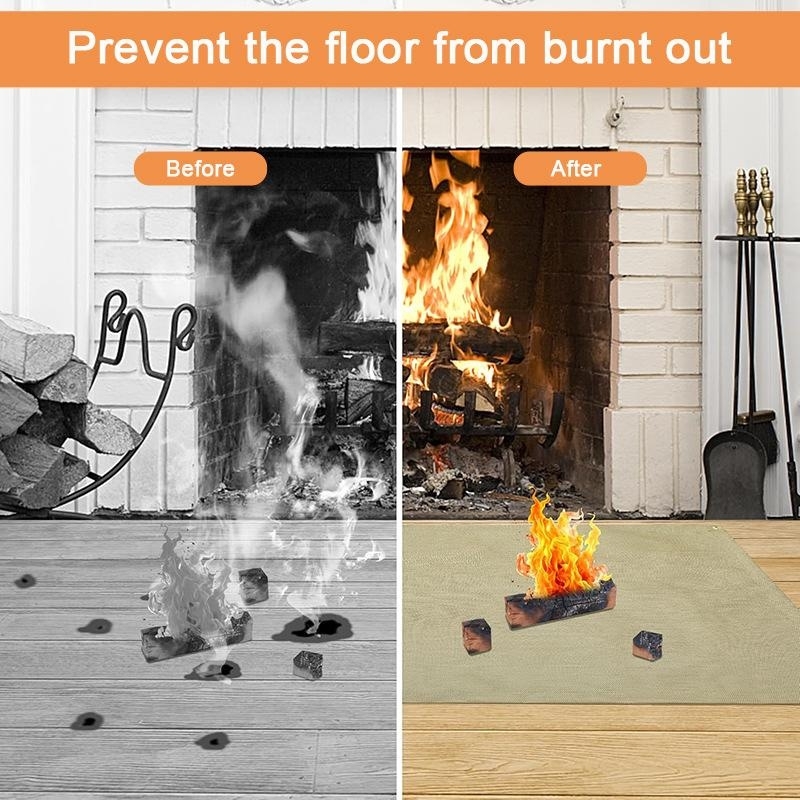 Tapete à Prova de Fogo para Ca - Outdoor Camping Grill avaliação e preço