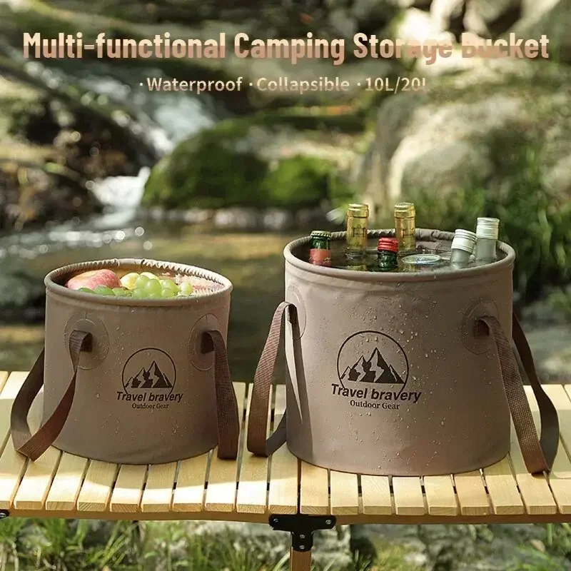 Balde de Silicone Portátil com - Outdoor Camping Bathroom avaliação e preço