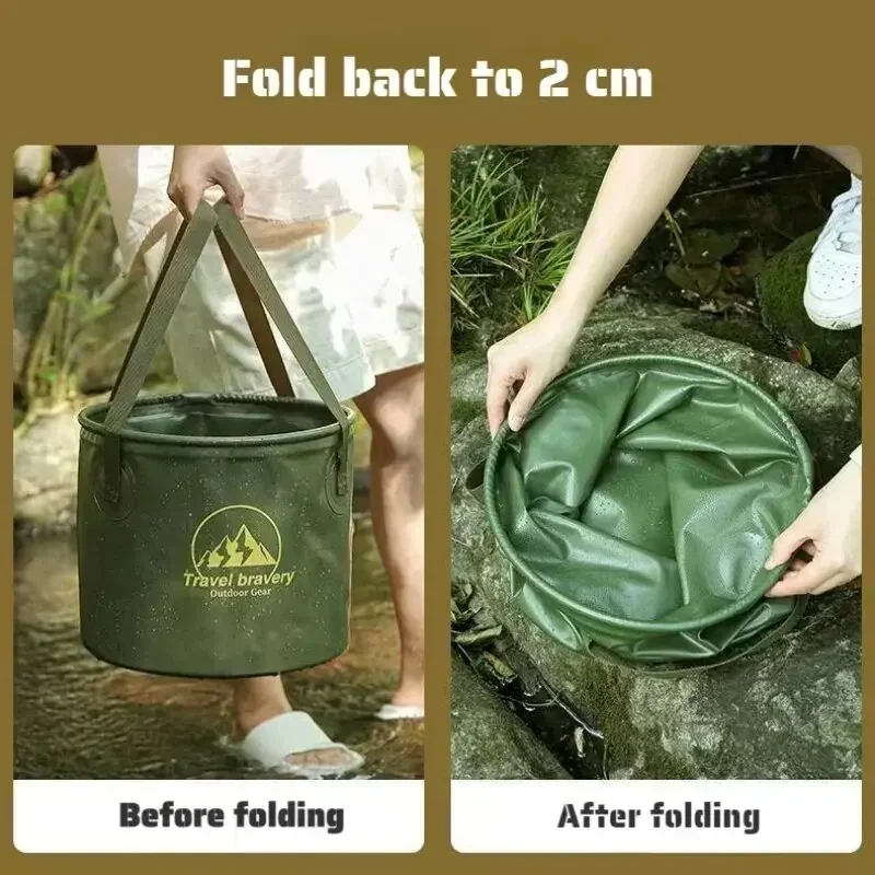 Balde de Silicone Portátil com - Outdoor Camping Bathroom avaliação e preço