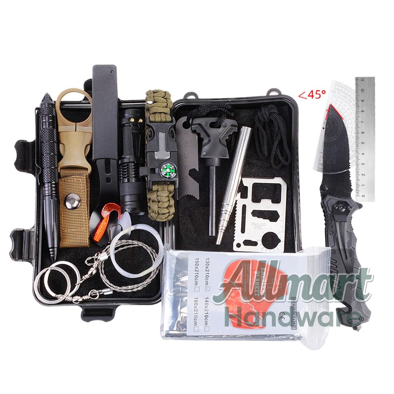 Caixa de ferramentas de sobrev - First Aid Kit Camping avaliação e preço