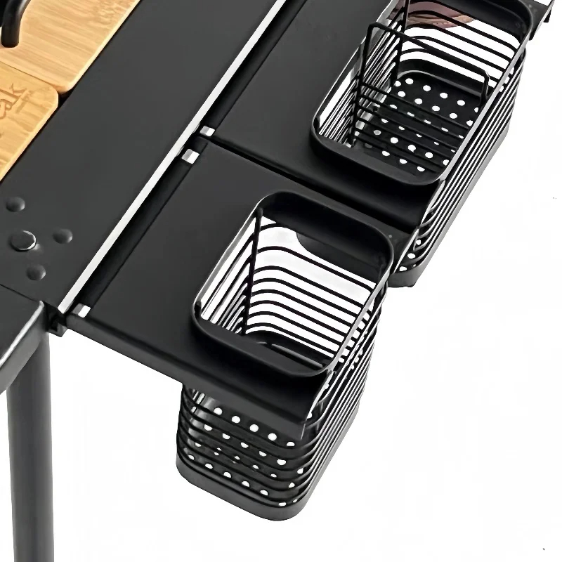 Cesta de pauzinho igt para aca - Outdoor Camping Table With Storage avaliação e preço
