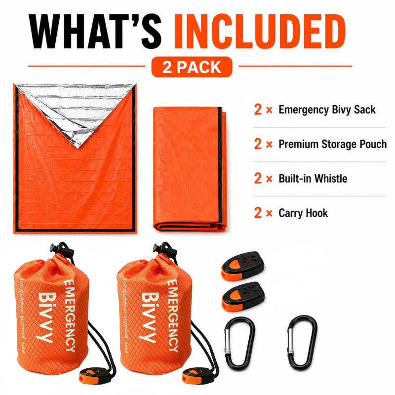Saco de dormir de emergência c - Bivvy Bag Emergency avaliação e preço