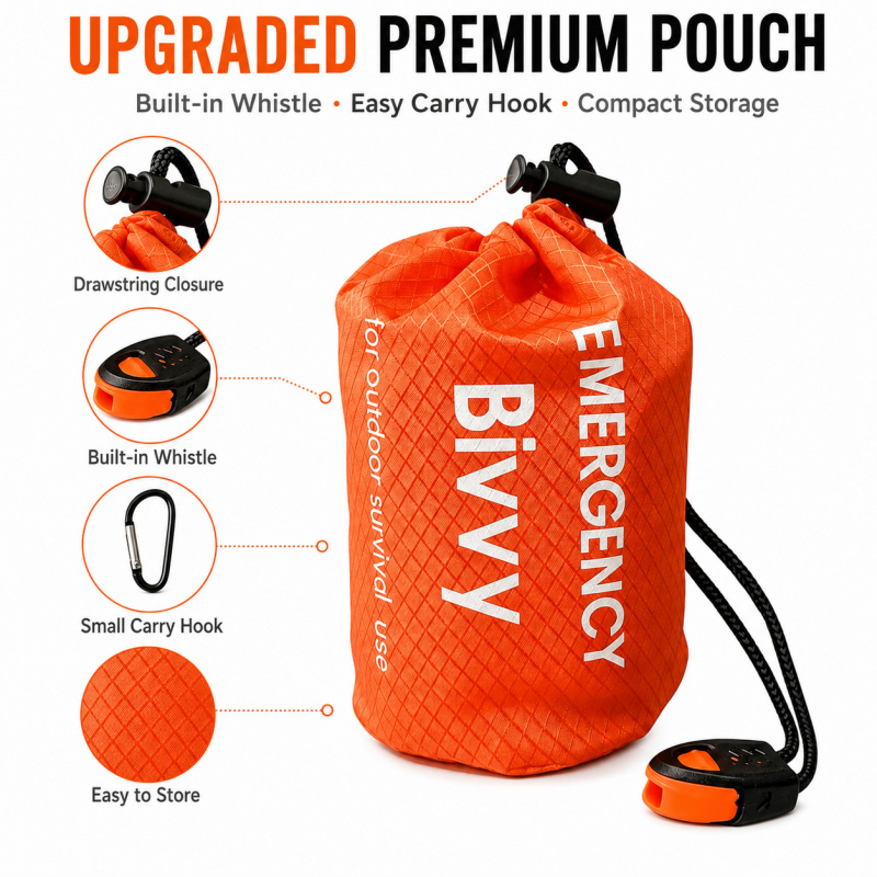 Saco de dormir de emergência c - Bivvy Bag Emergency avaliação e preço