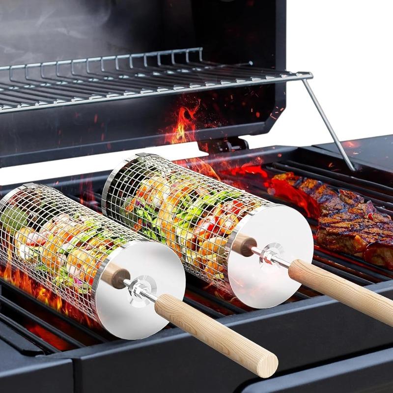 Conjunto de Cestas Redondas de - Outdoor Camping Grill avaliação e preço