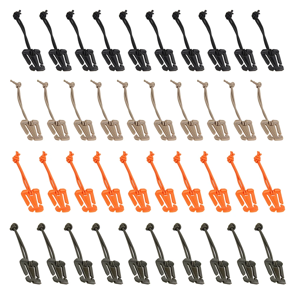1/2/5 Peças Mosquetão de Nylon - Outdoor Camping Essential Gear avaliação e preço
