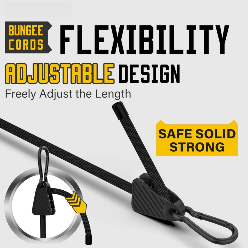 Corda Elástica Ajustável com G - Outdoor Camping Extension Cord avaliação e preço
