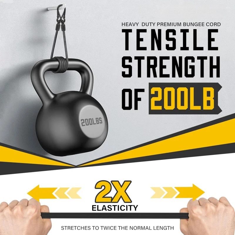 Corda Elástica Ajustável com G - Outdoor Camping Extension Cord avaliação e preço