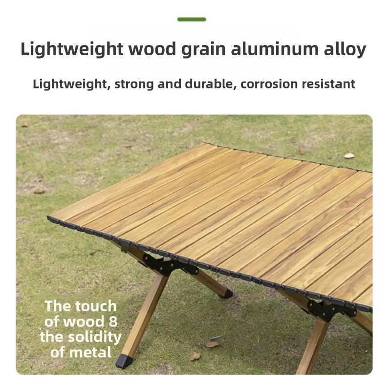 Nova Mesa Dobrável Estilosa pa - Outdoor Camping Table With Storage avaliação e preço