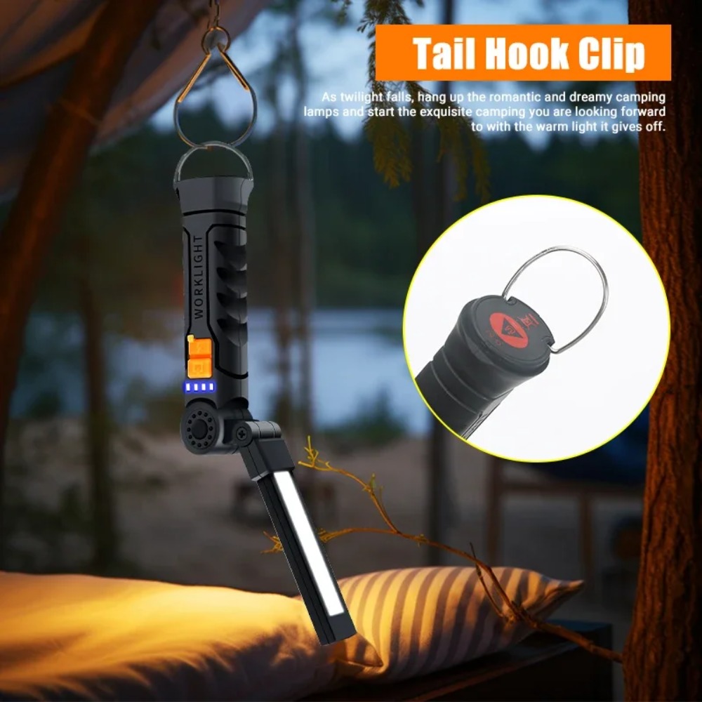 Lanterna portátil cob led reca - Outdoor Camping Decor avaliação e preço