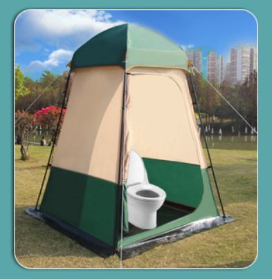 Tenda de Camping Impermeável d - Outdoor Camping Toilet Tent avaliação e preço
