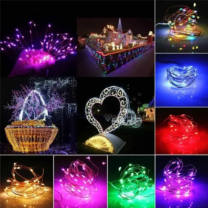 Fio de cobre usb led luzes da  - Outdoor Camping Lights String avaliação e preço