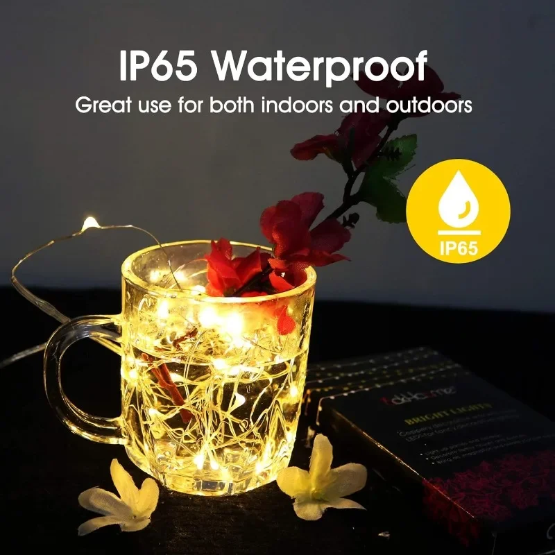 Fio de cobre usb led luzes da  - Outdoor Camping Lights String avaliação e preço