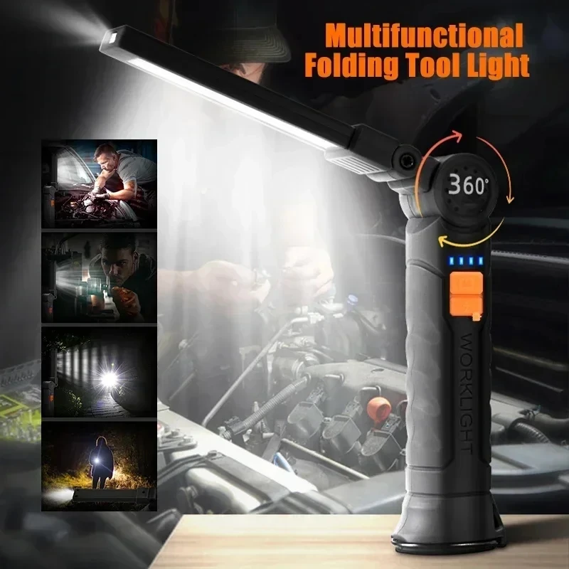 Lanterna led cob portátil usb  - Outdoor Camping Decor avaliação e preço