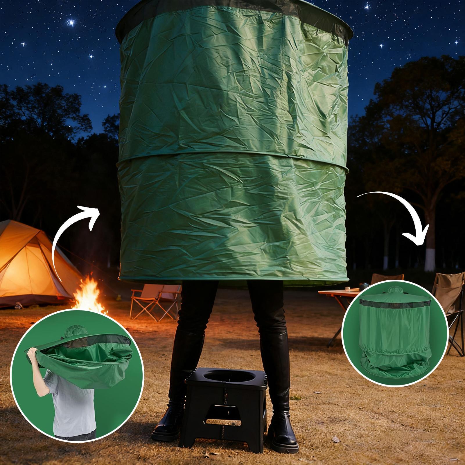 Tenda de Banheiro para Camping - Outdoor Camping Toilet Tent avaliação e preço