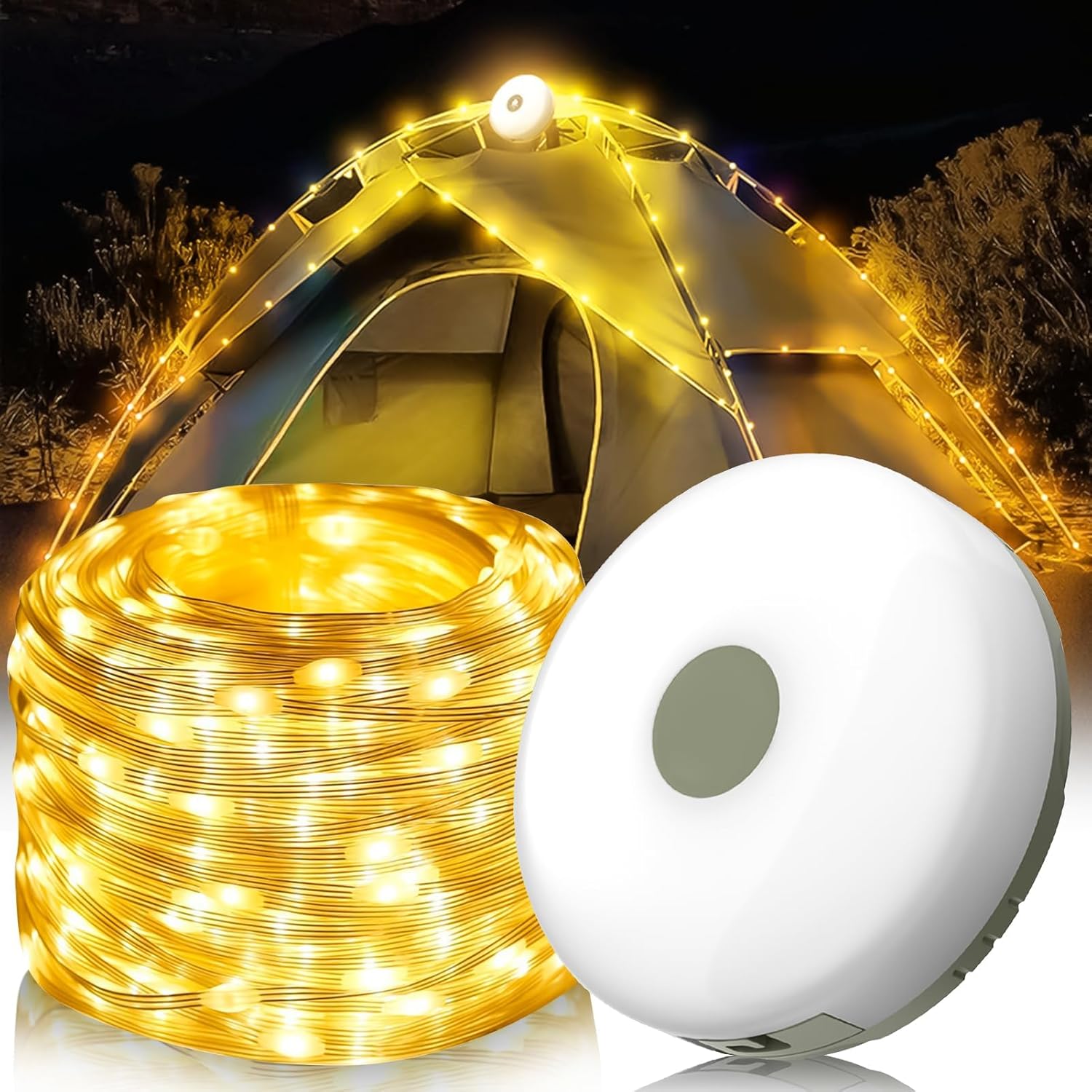 Luz de acampamento ao ar livre - Outdoor Camping Lights String avaliação e preço