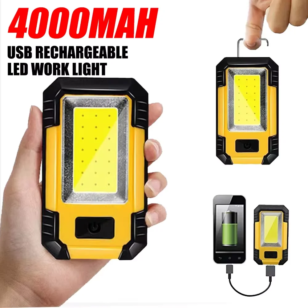 Lanterna de Trabalho Recarregá - Outdoor Camping Decor avaliação e preço