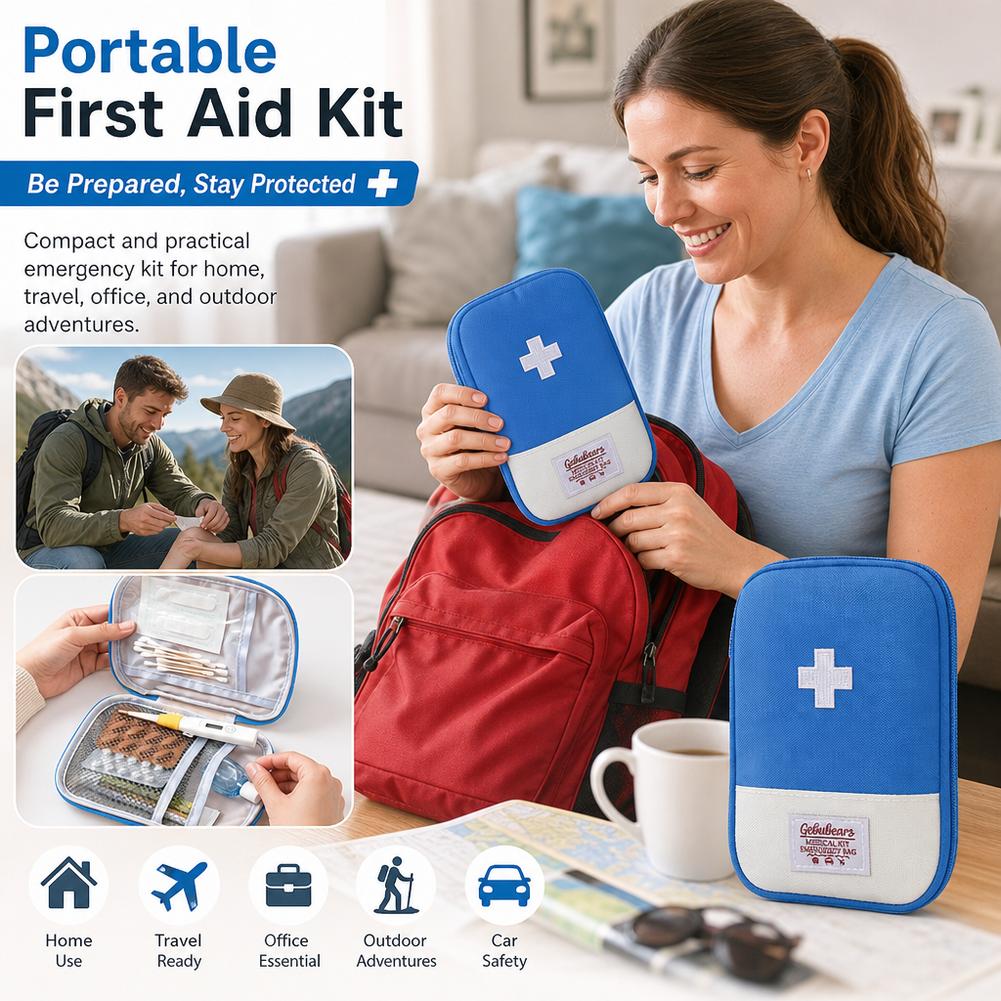 Bolsa de Primeiros Socorros Po - First Aid Kit Camping avaliação e preço