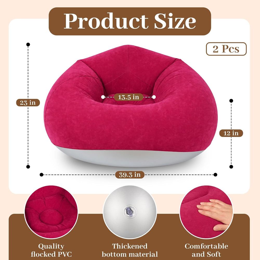 Cadeiras Bean Bag para Adultos - Outdoor Chair Camping avaliação e preço