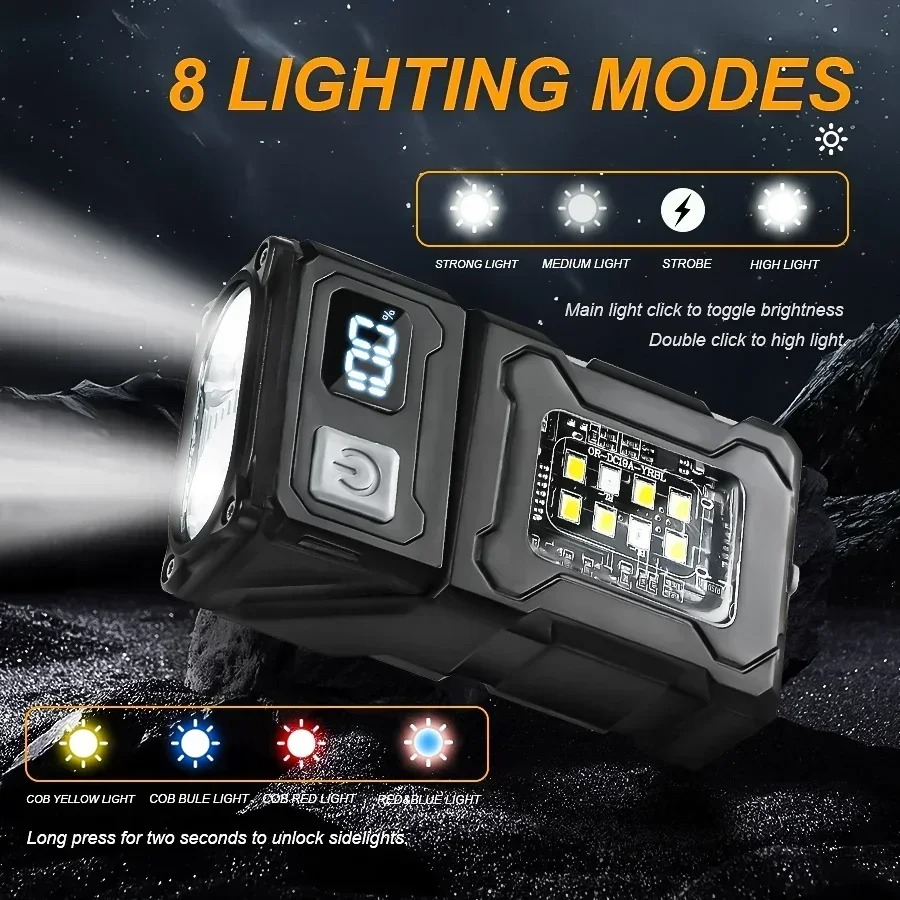 Mini Lanterna LED Recarregável - Outdoor Camping Decor avaliação e preço