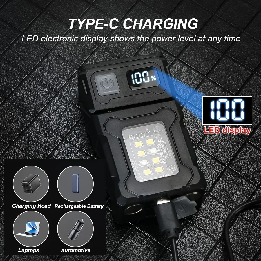 Mini Lanterna LED Recarregável - Outdoor Camping Decor avaliação e preço