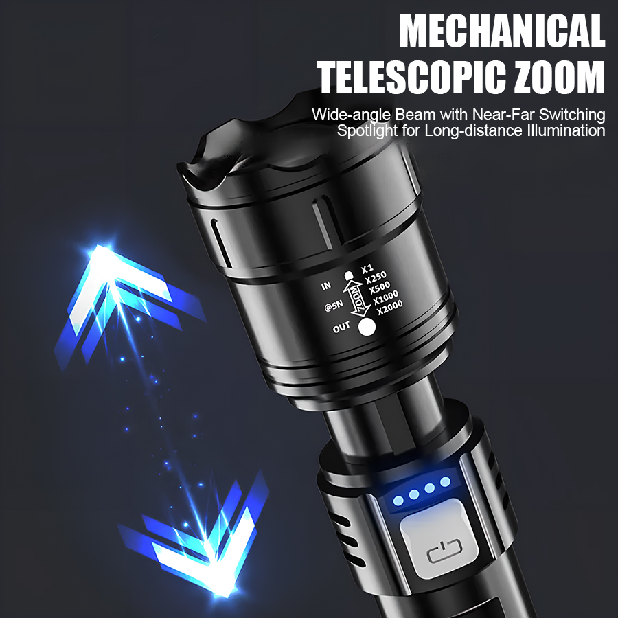 Lanterna LED P50 de Alta Potên - Outdoor Camping Decor avaliação e preço
