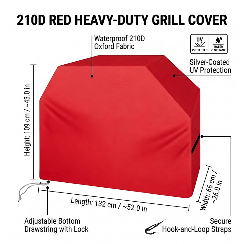 Capa para Churrasqueira 210D à - Outdoor Camping Grill avaliação e preço