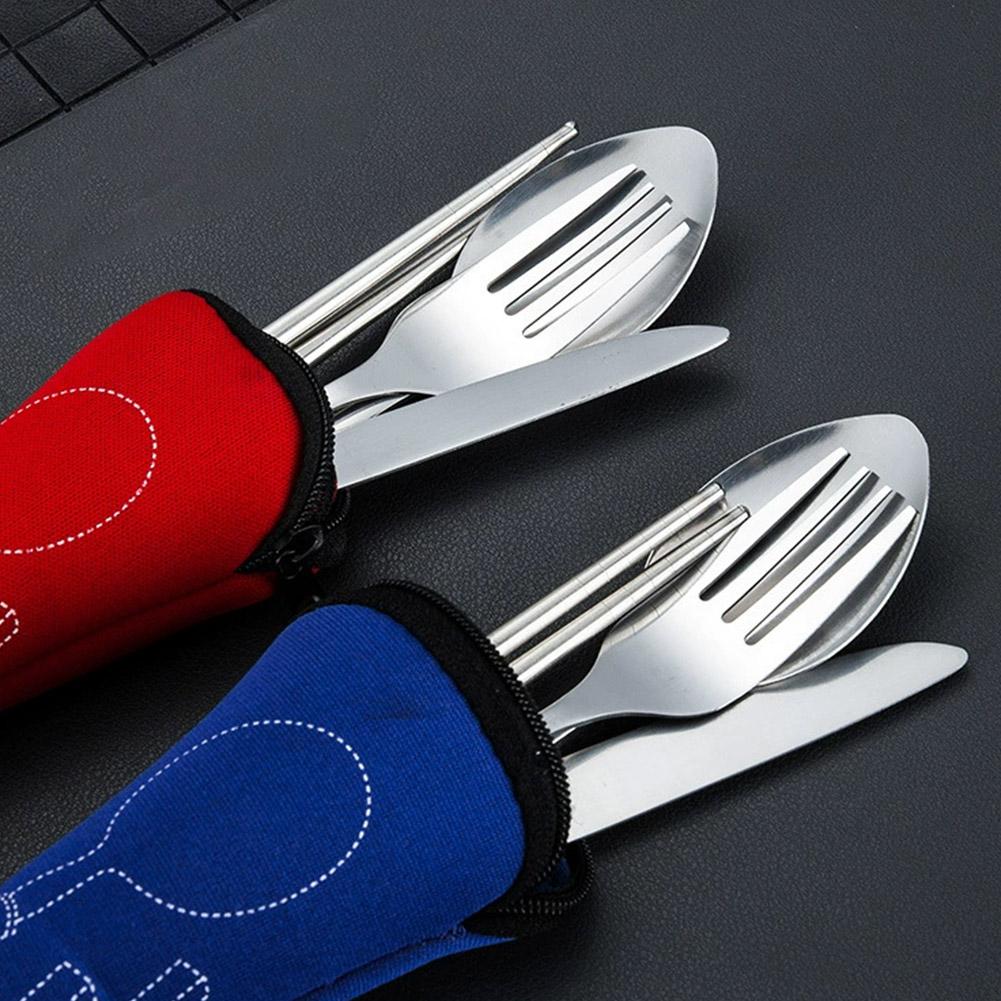 Conjunto de Utensílios de Piqu - Outdoor Camping Dining Set avaliação e preço