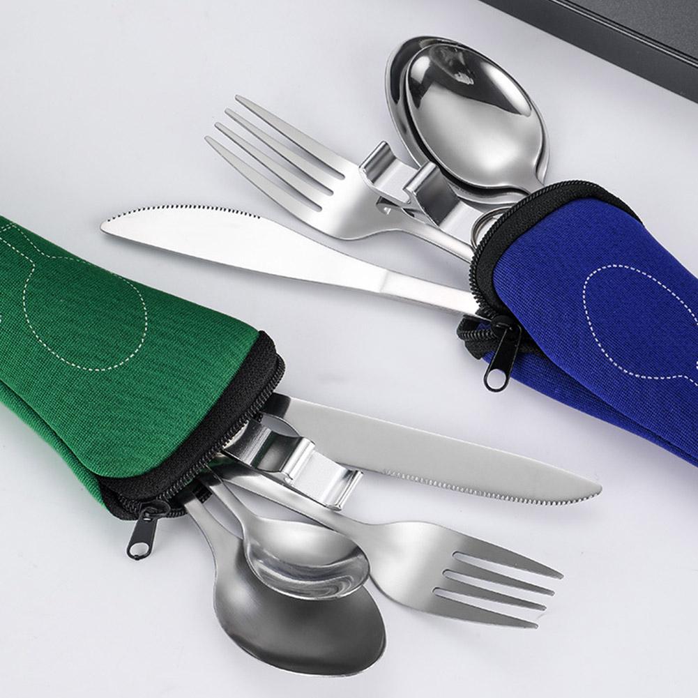 Conjunto de Utensílios de Piqu - Outdoor Camping Dining Set avaliação e preço