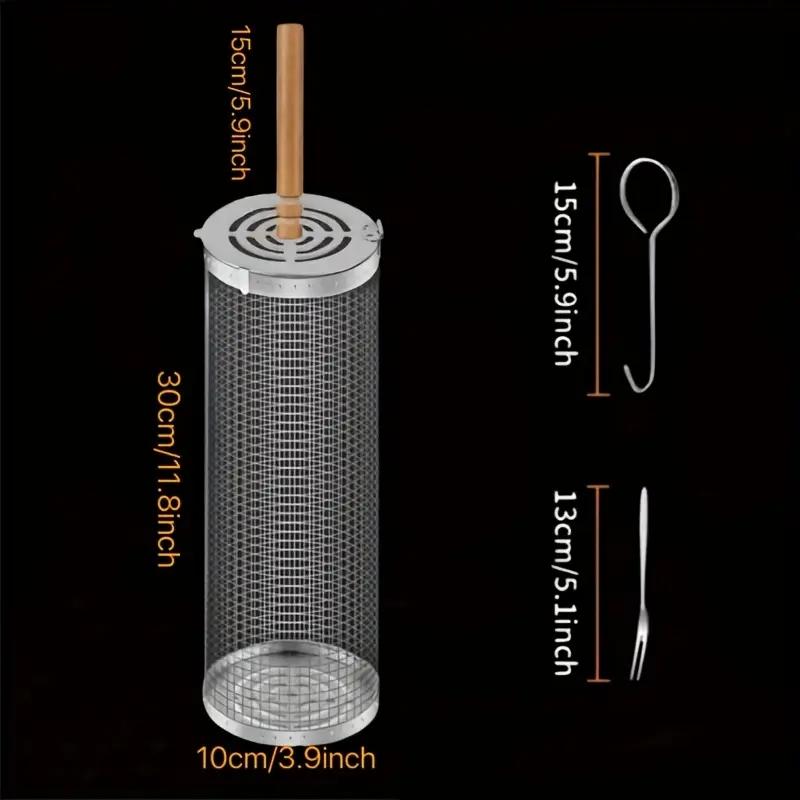 Cesto de Grelha para Churrasco - Outdoor Camping Grill avaliação e preço
