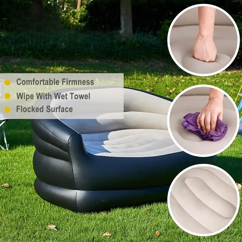Cama inflável portátil ao ar l - Bed Outdoor Camping avaliação e preço