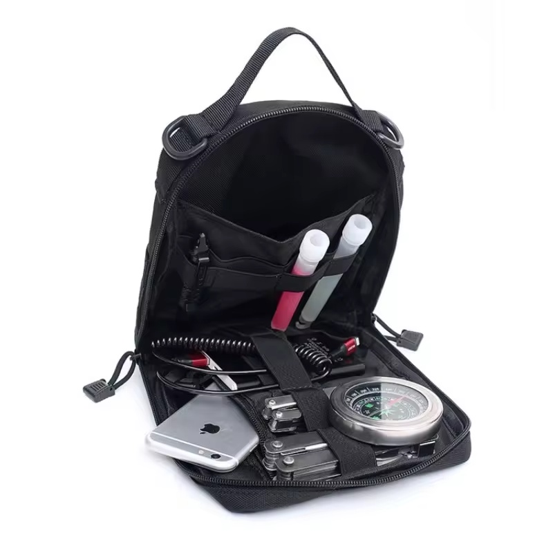 Bolsa Tática de Equipamentos M - Outdoor Camping Essential Gear avaliação e preço