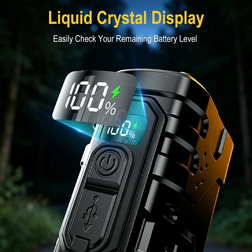 Lanterna LED EDC com Manivela  - Outdoor Camping Decor avaliação e preço
