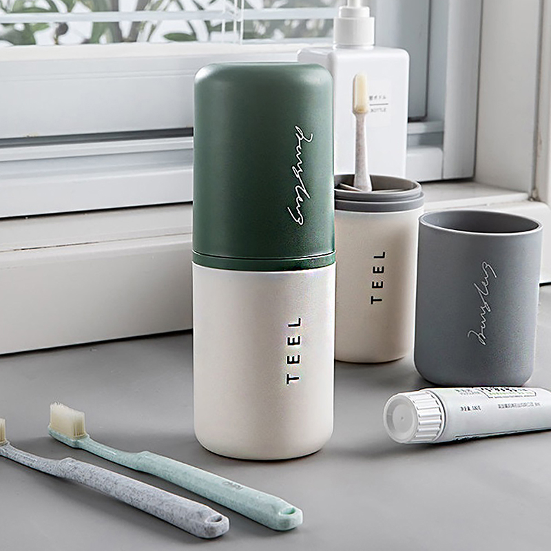 Portable Toothbrush Holder Box - Outdoor Camping Bathroom avaliação e preço