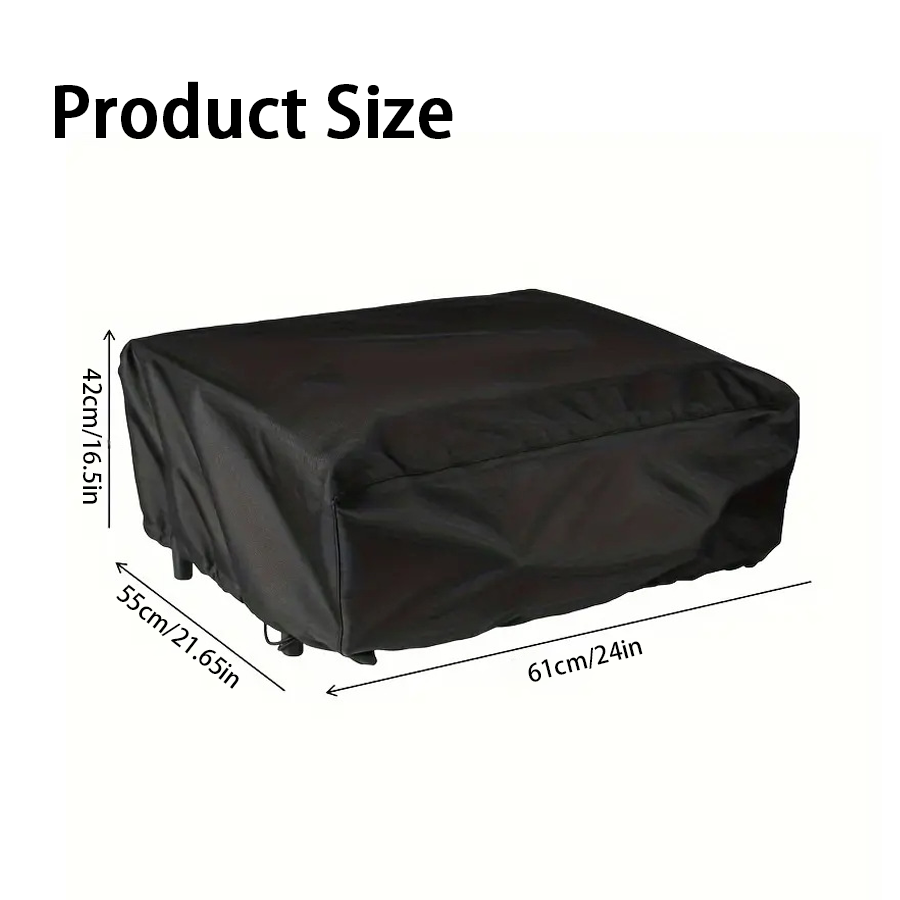 Capa Protetora Preta para Forn - Outdoor Camping Grill avaliação e preço
