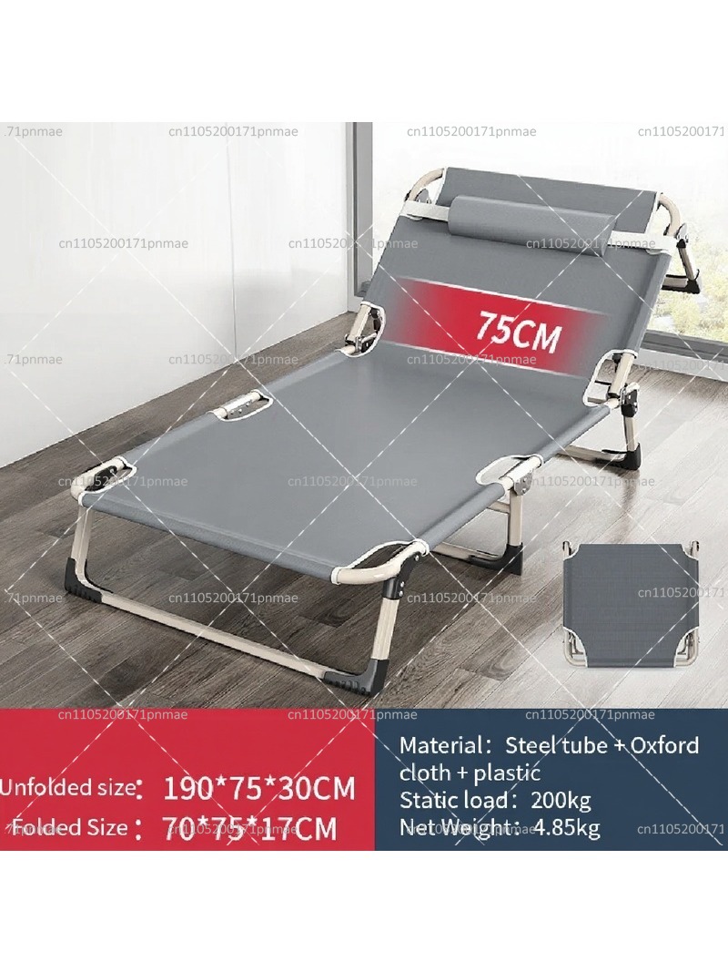 Cama Dobrável de Metal Moderna - Bed Outdoor Camping avaliação e preço